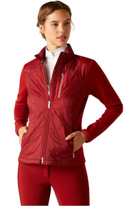 2024 Ariat Womens Fusion Insulated Riding Jacket 10048761 - Sun-Dried Tomato
